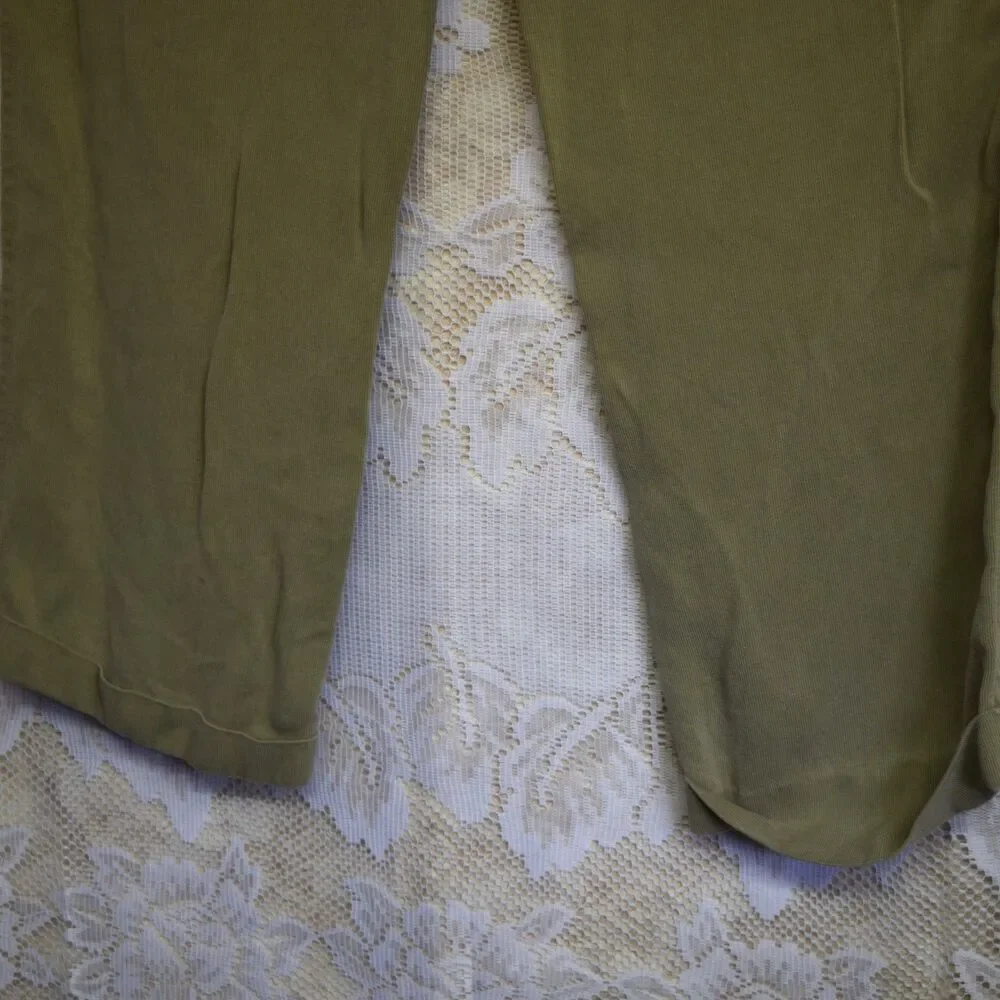 Tori Richard Mens Hawaiian Style Pants Size 38 Beige Khaki Colored Pleated Wide